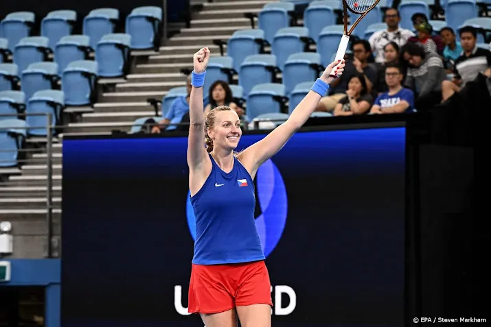 kvitova verslaat wimbledon kampioene rybakina in adelaide