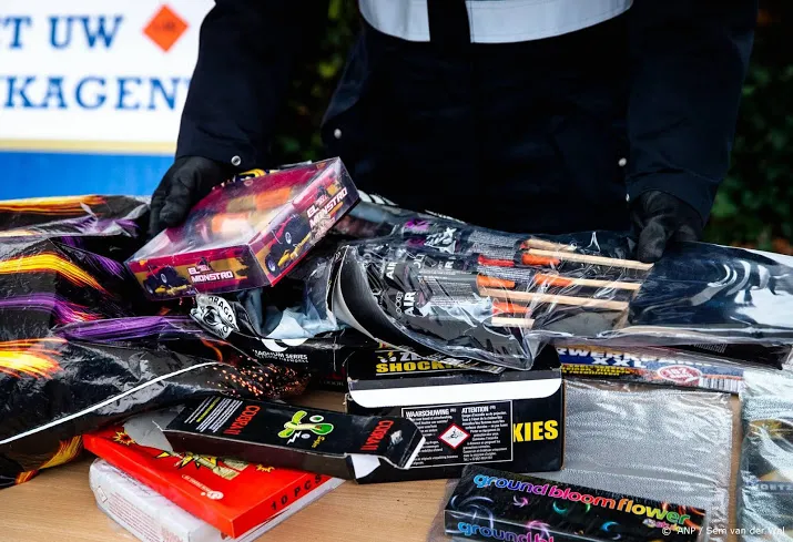 laatste inzameldag vuurwerk in vier grote gemeenten