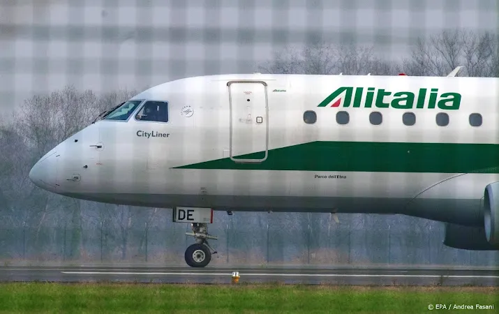 laatste vlucht van italiaanse maatschappij alitalia