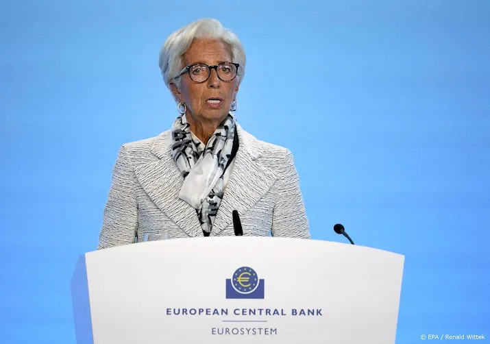 lagarde ecb blijft rente verhogen tegen veel te hoge inflatie