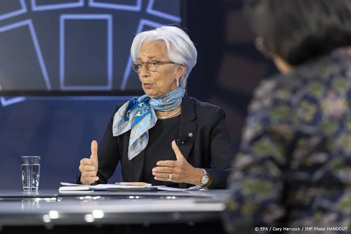 lagarde ecb houdt geen rekening met stagflatie