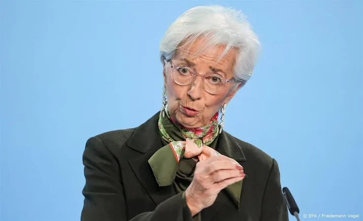 lagarde ecb nog niet klaar met verhogen rente