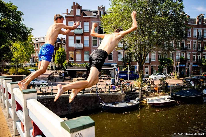 landelijke hittegolf voorbij