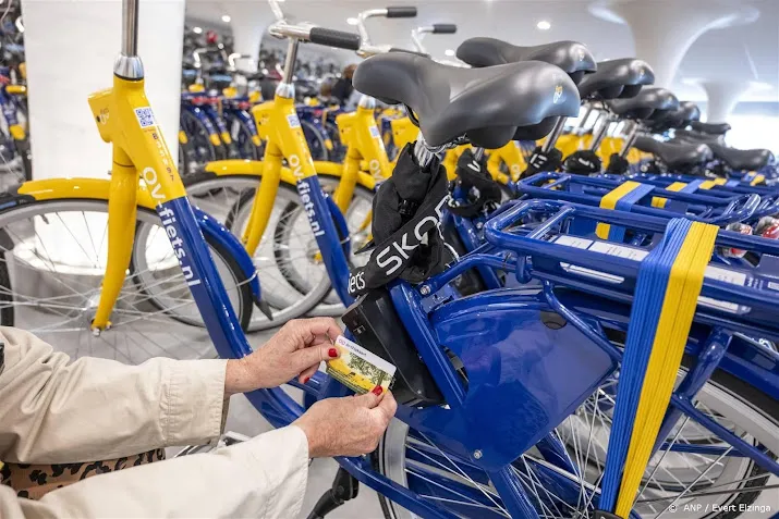 landelijke storing bij in en uitchecksysteem ov fietsen