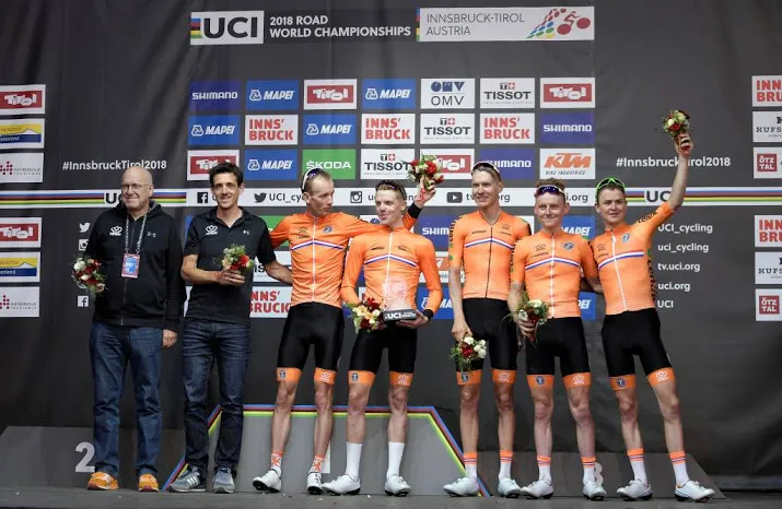 landenklassement voor oranje bij wk wielrennen