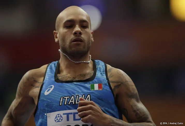 late afmelding olympisch sprintkampioen jacobs in stockholm