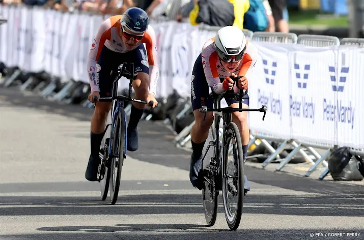 late wisselingen nekken nederland op mixed relay bij wk wielrennen