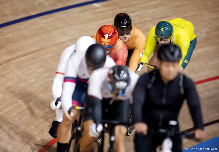 lavreysen door buchli eruit op olympische keirin