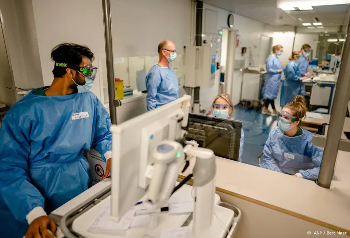 lcps aantal coronapatienten op ic iets afgenomen