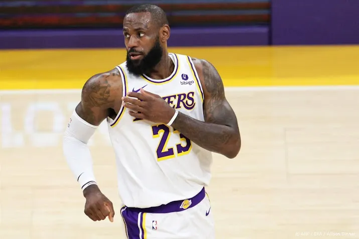 lebron james 39 basketbalt ook komend seizoen voor de lakers