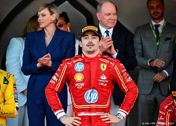leclerc denkt na zege op thuiscircuit aan overleden vader