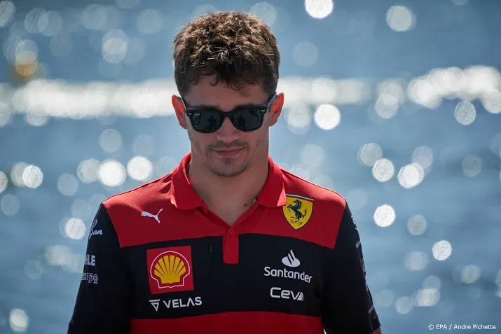 leclerc krijgt gridstraf van tien plaatsen bij gp van canada
