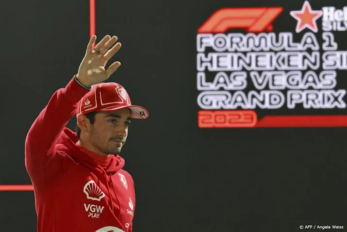 leclerc las vegas kon zich geen betere eerste race wensen