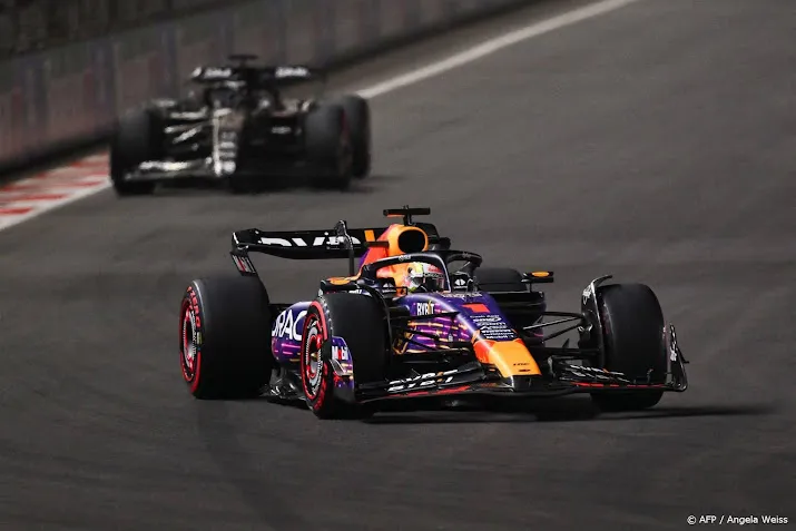 leclerc pakt pole in gp las vegas derde tijd verstappen