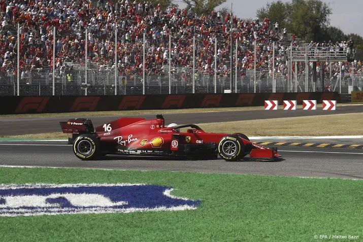 leclerc start met nieuwe ferrari motor achteraan in rusland