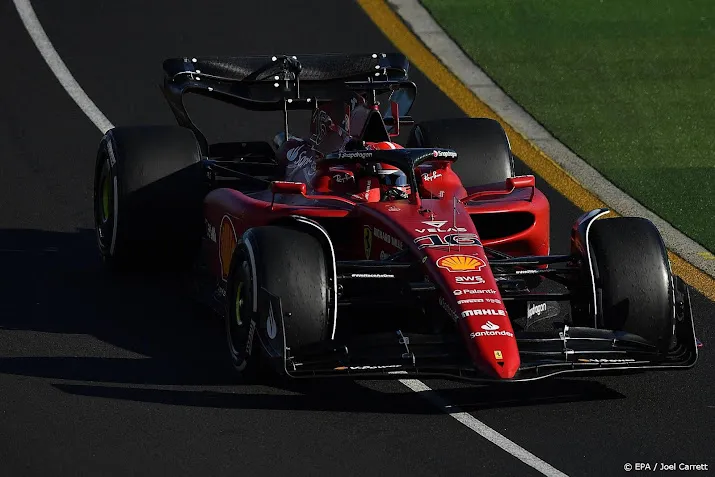 leclerc wint ook in australie en slaat groot gat met verstappen