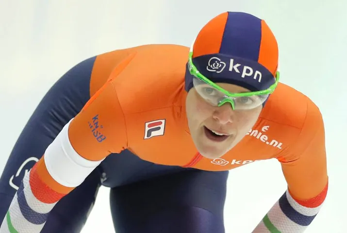leenstra net naast het podium op 500 meter