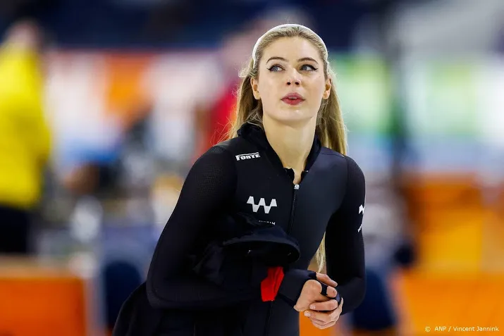leerdam voelt zich in schaatsbubbel helemaal op haar gemak