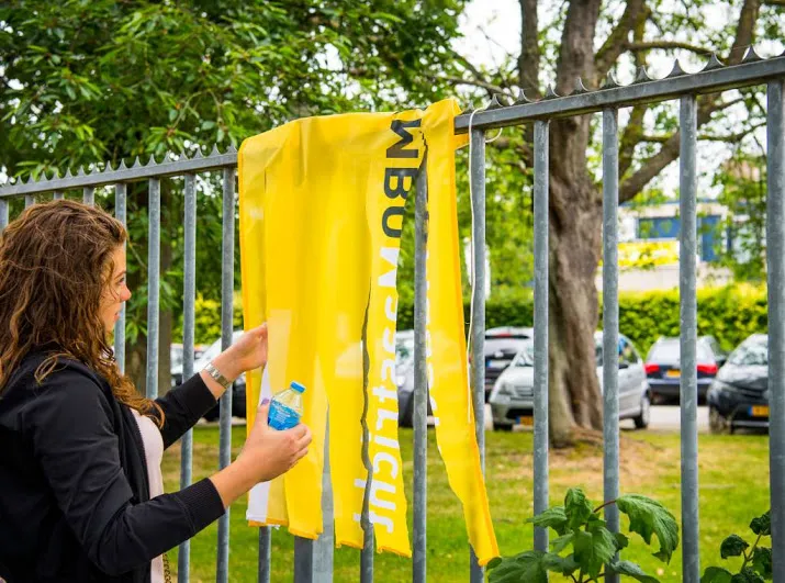 leerlingen vmbo maastricht voeren actie