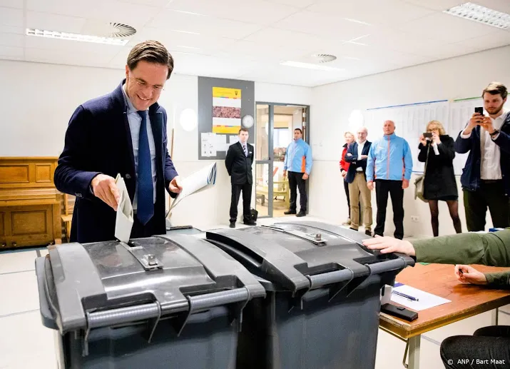 leiders grote partijen hebben gestemd