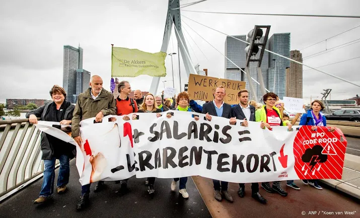 leraren in actie wil woensdag toch staken