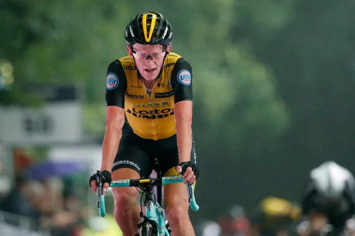 lottonl jumbo derde in sprintkoers limburg