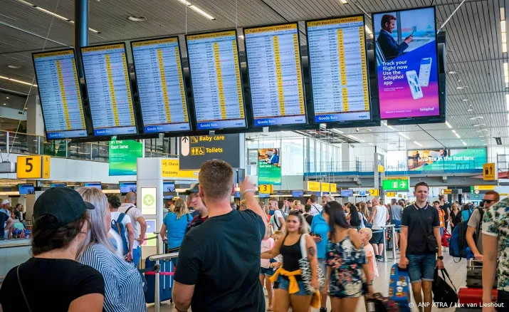 luchthavens verwerken weer meer passagiers