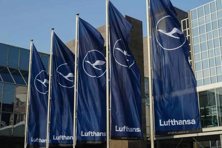 lufthansa heeft wind in de rug