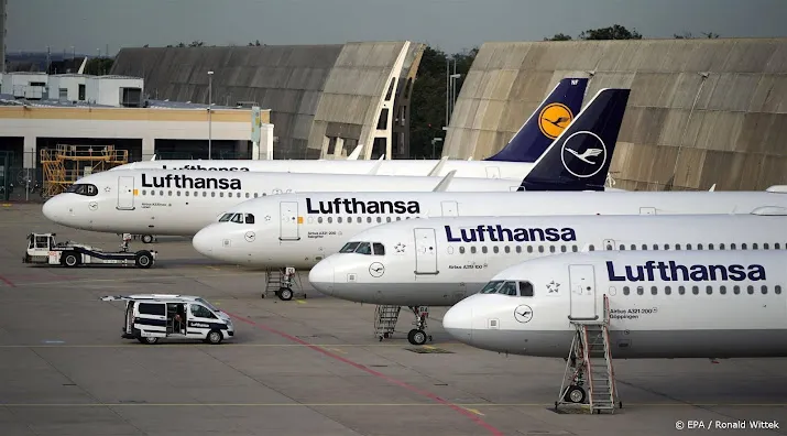 lufthansa hervat vluchten na grote it storing