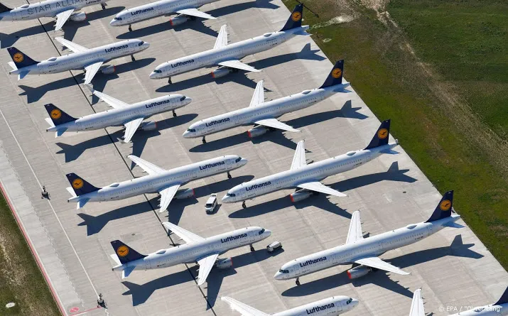 lufthansa krijgt steunpakket van 9 miljard euro