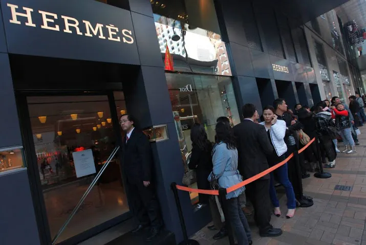 luxeproducten hermes blijven populair