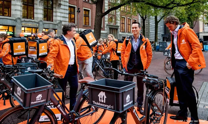 maaltijdbezorger takeaway groeit stevig door
