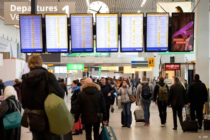maandag 220 vluchten schiphol geschrapt om storm