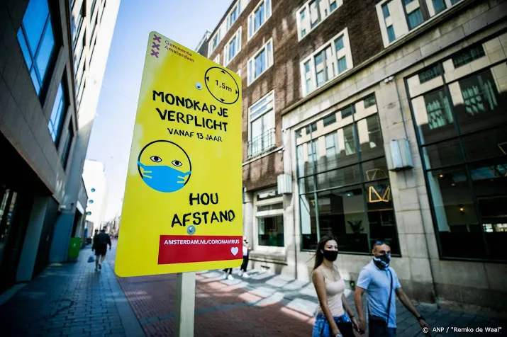 maandag kort geding tegen mondkapjesplicht amsterdam
