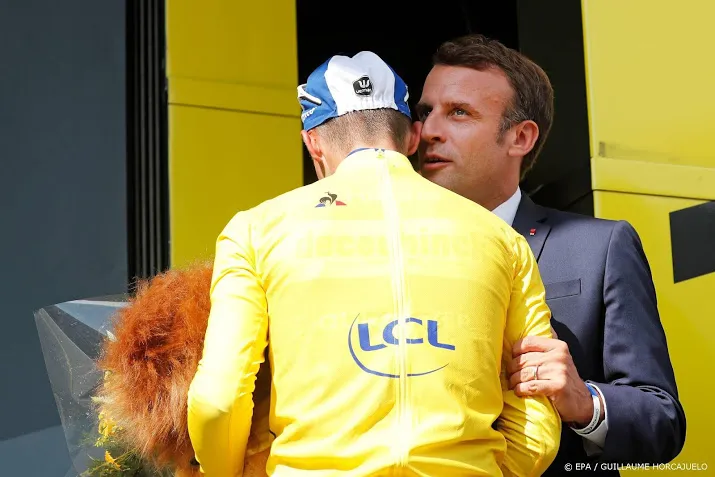 macron gelooft in franse winnaar tour