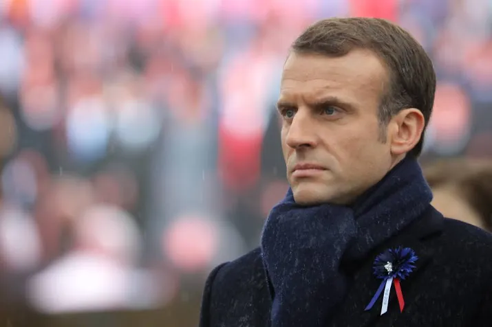 macron houdt grote technologietop in parijs