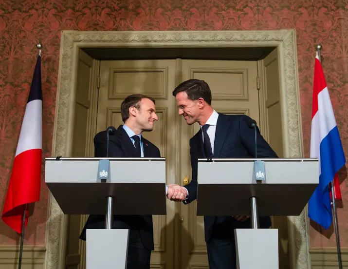 macron tegen rutte kritisch over pulsvisserij