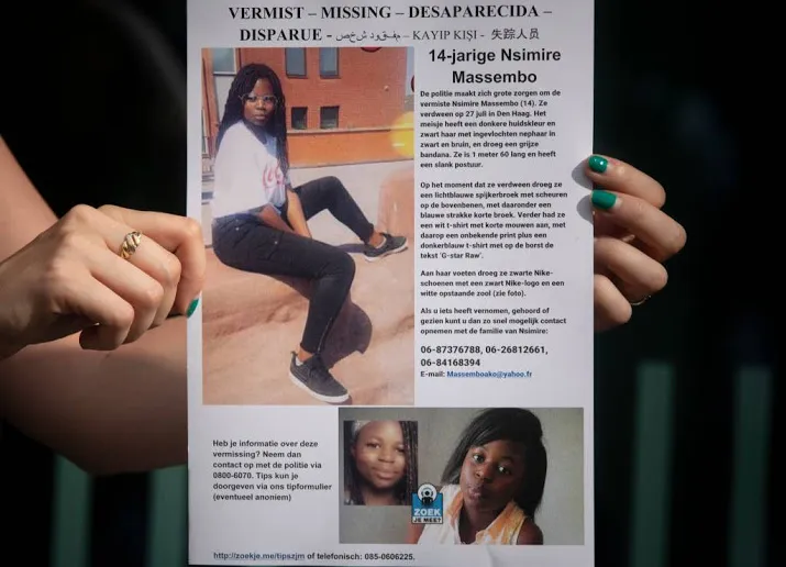 man vast om verdwenen nsimire