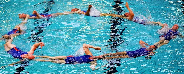 mannen mogen op spelen 2024 voor het eerst synchroonzwemmen