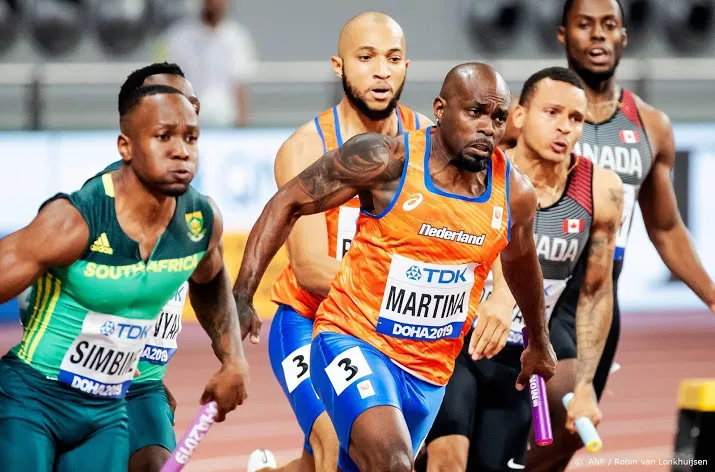 mannenploeg wel naar finale 4100 meter