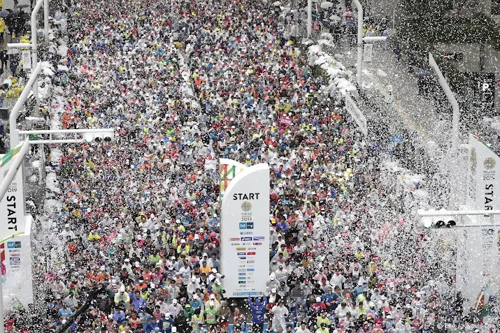 marathon van tokio gaat dit jaar niet door