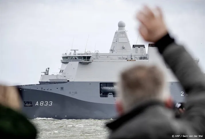 marine vaart uit om deel te nemen aan grootste navo oefening