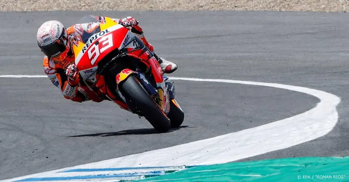 marquez wil ondanks gebroken arm dit weekeinde racen in jerez