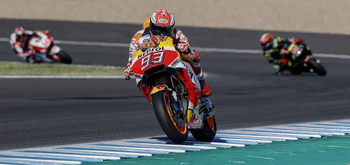 marquez wint thuisrace in jerez