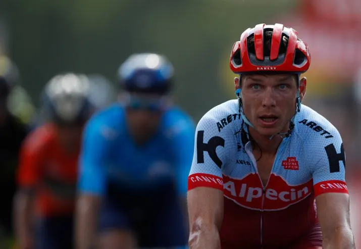 martin vreest voor opgave in tour