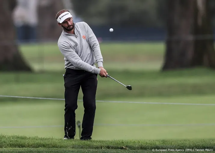 matige start golfer luiten in dubai
