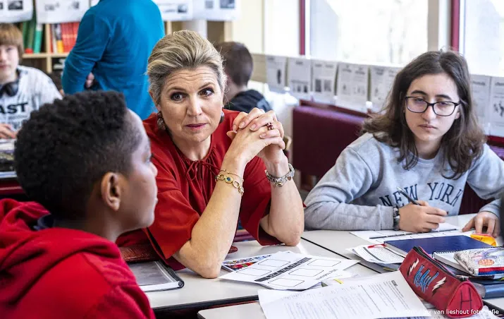 maxima bezoekt haagse scholen met aantal oekraiense leerlingen