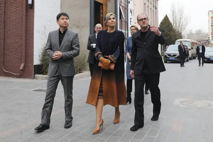 maxima maakt werkbezoek aan china alleen af