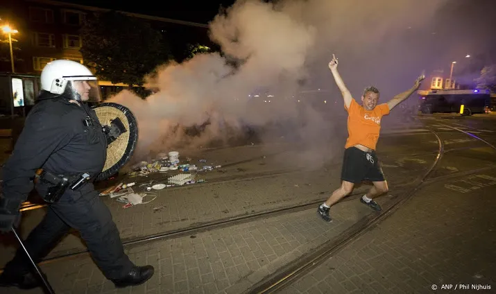 me ingezet na onrust op plein in den haag