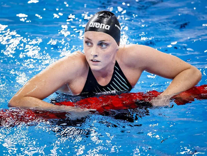 medaillekandidate steenbergen mist wk finale 200 meter vrije slag